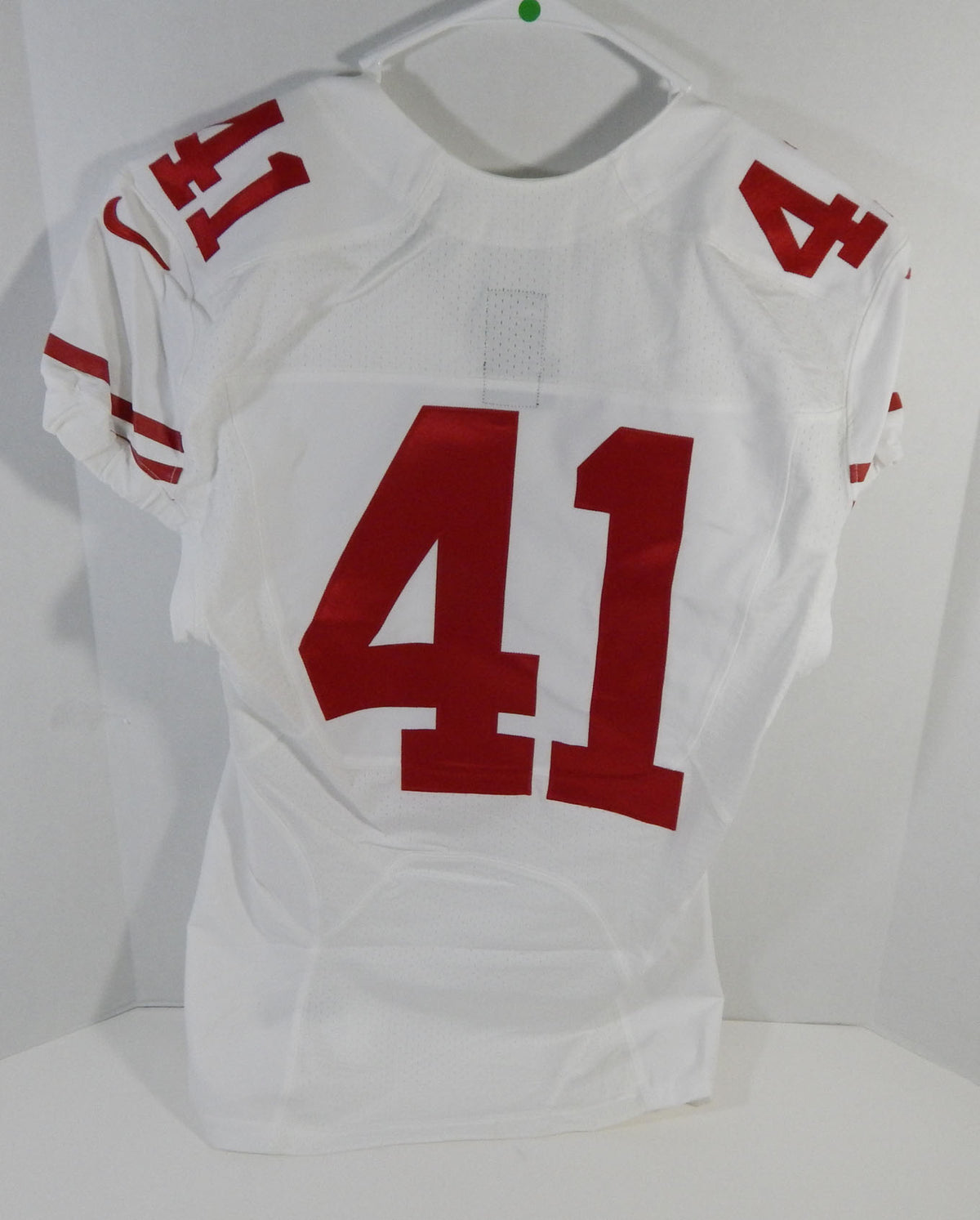 2013 San Francisco 49ers #41 Game Issued White Jersey DP16504 Pic2