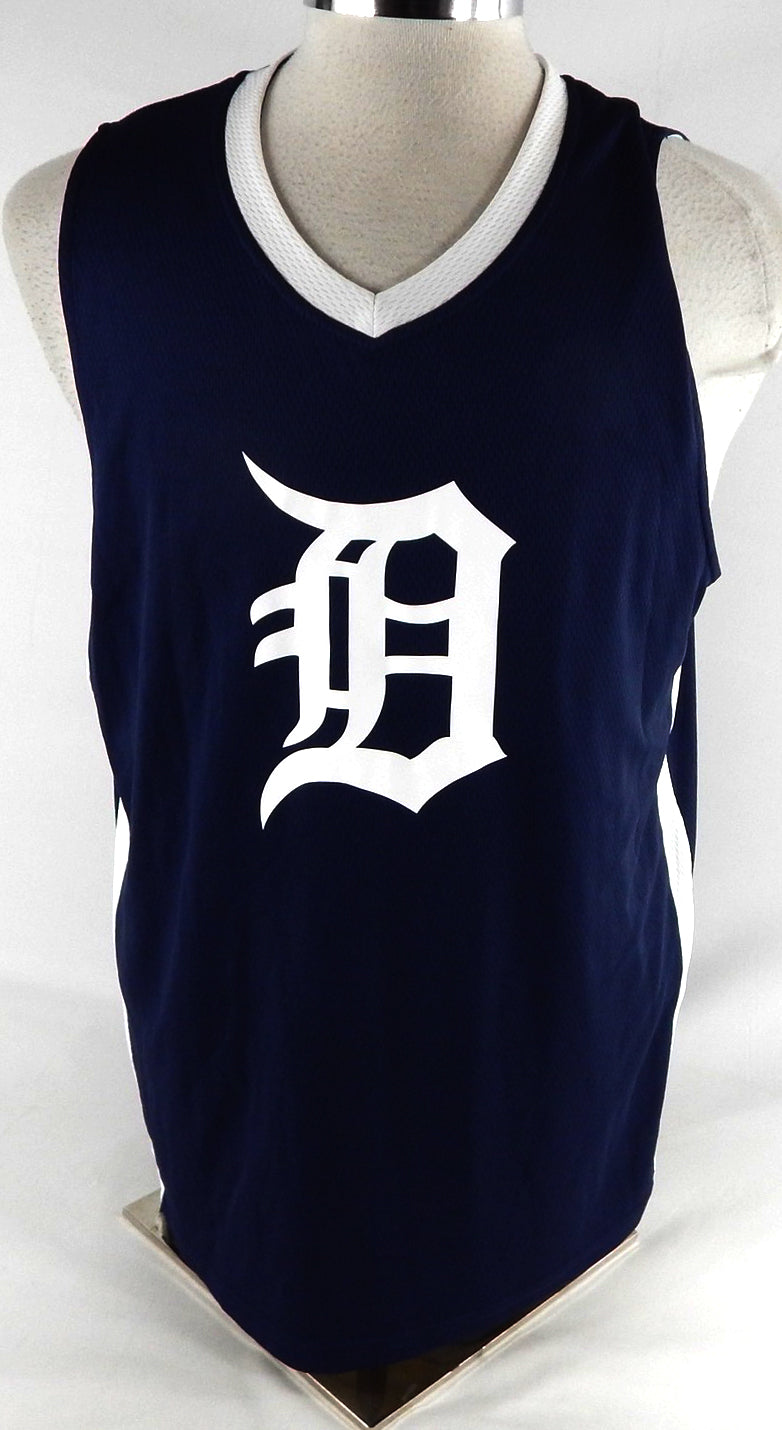 2025-26 Detroit Pistons Tobias Harris #12 Game Used Navy Jersey Tigers Playoffs