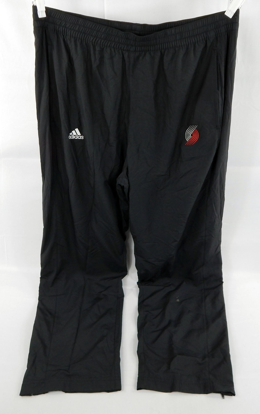 2008-09 Portland Trailblazers Team Issued Black Travel Pants XL 170