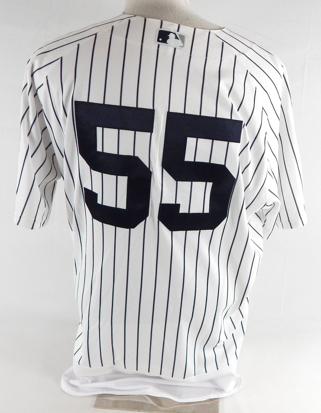 2017 New York Yankees Rex Brothers #55 Game Used White Jersey ST Opening Day 0 Pic2