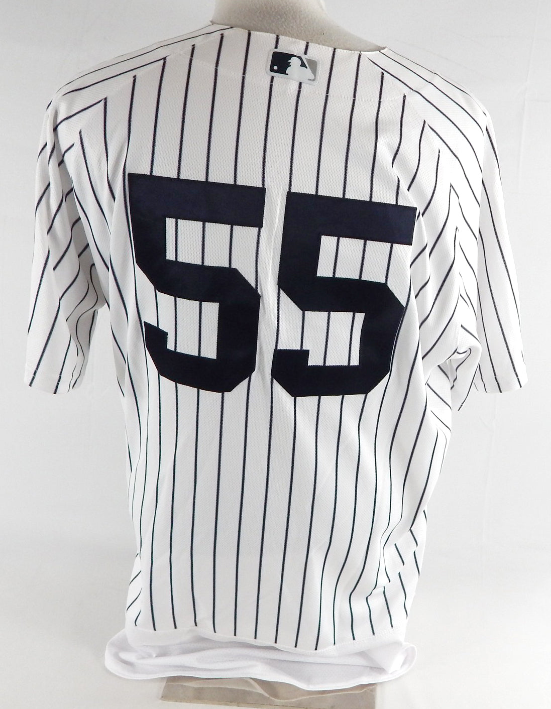 2017 New York Yankees Rex Brothers #55 Game Used White Jersey ST Opening Day 0 Pic2