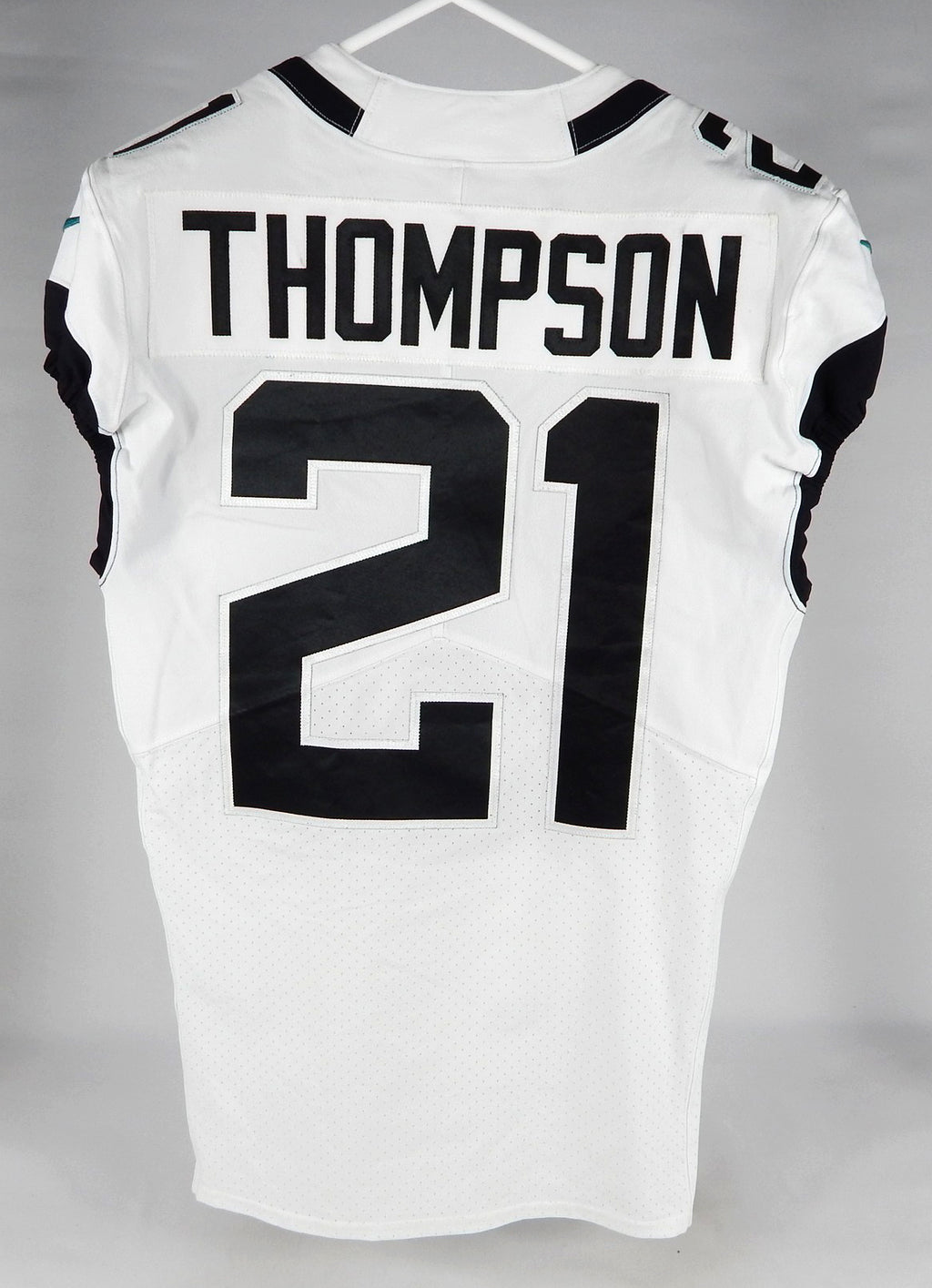 2022 Jacksonville Jaguars Deionte Thompson #21 Game Issued White Jersey 38 963