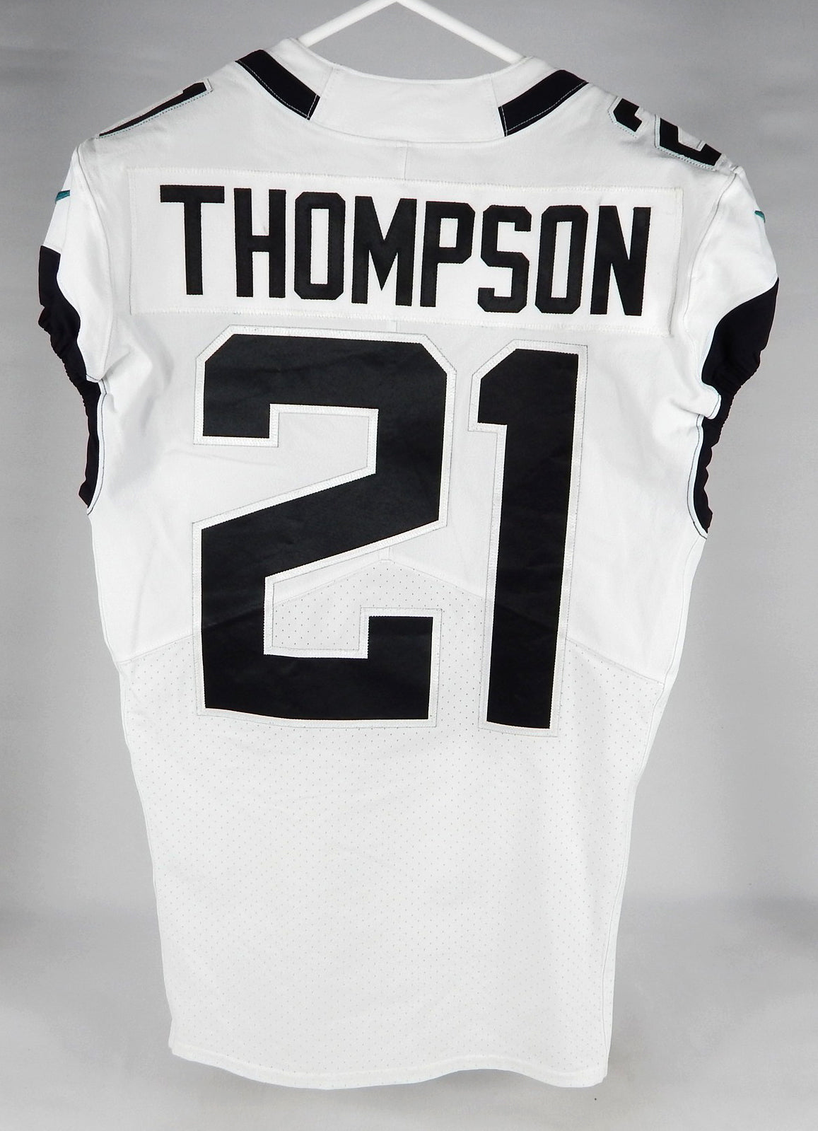 2022 Jacksonville Jaguars Deionte Thompson #21 Game Issued White Jersey 38 963