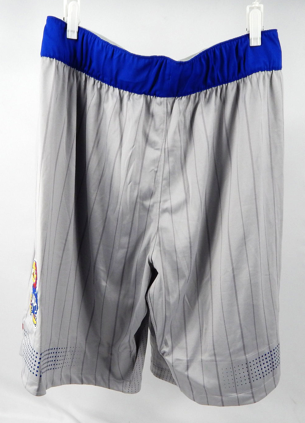 2023 Kansas Jayhawks Game Issued GRey Shorts Basketball 2XL 256 Pic2