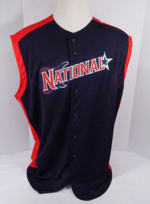 2019 National League Blank Game Issued Navy Jersey Vest All Star Game 56 787