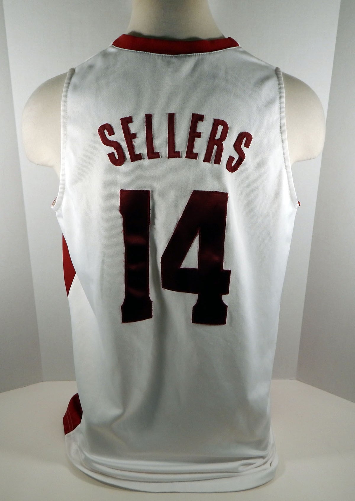 Alabama Crimson Tide Sellers #14 Game Used White Jersey