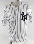 2016 New York Yankees Chasen Shreve #45 Game Used White Jersey Yogi Berra 8 P 2