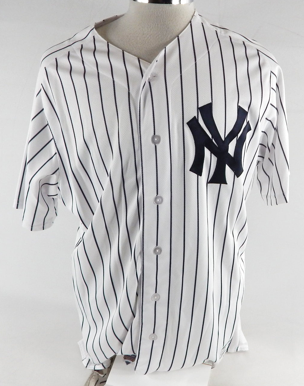 2016 New York Yankees Chasen Shreve #45 Game Used White Jersey Yogi Berra 8 P 2