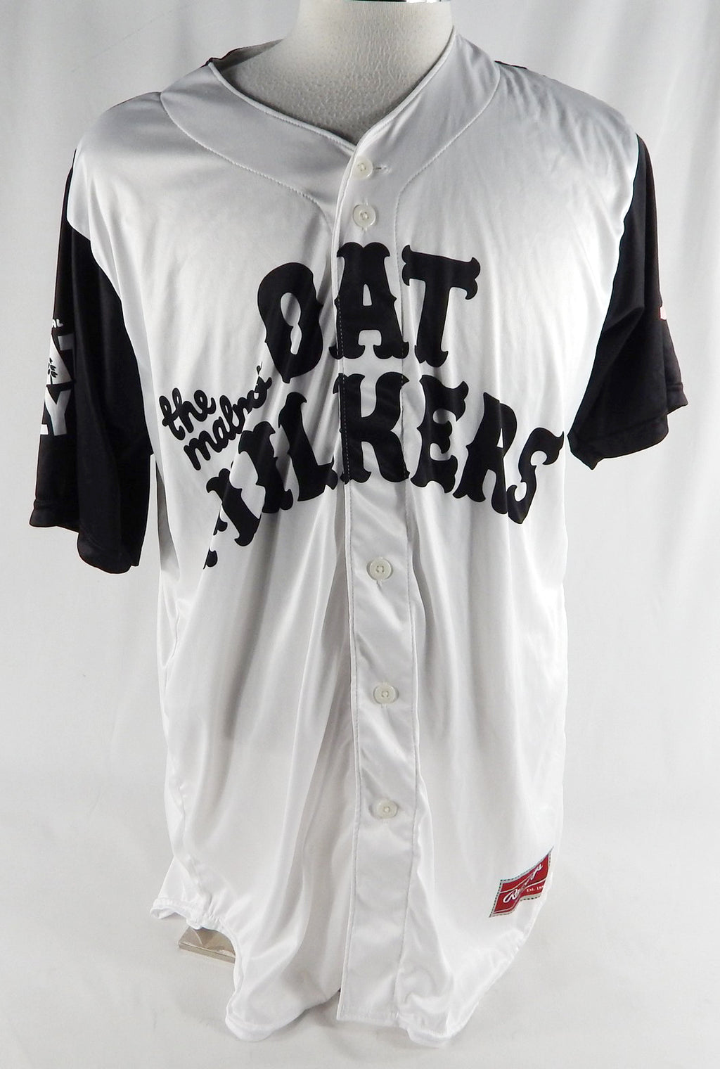 2024 Jersey Shore BlueClaws Jack Dallas #40 Game Used White Jersey Malmo Oat 0