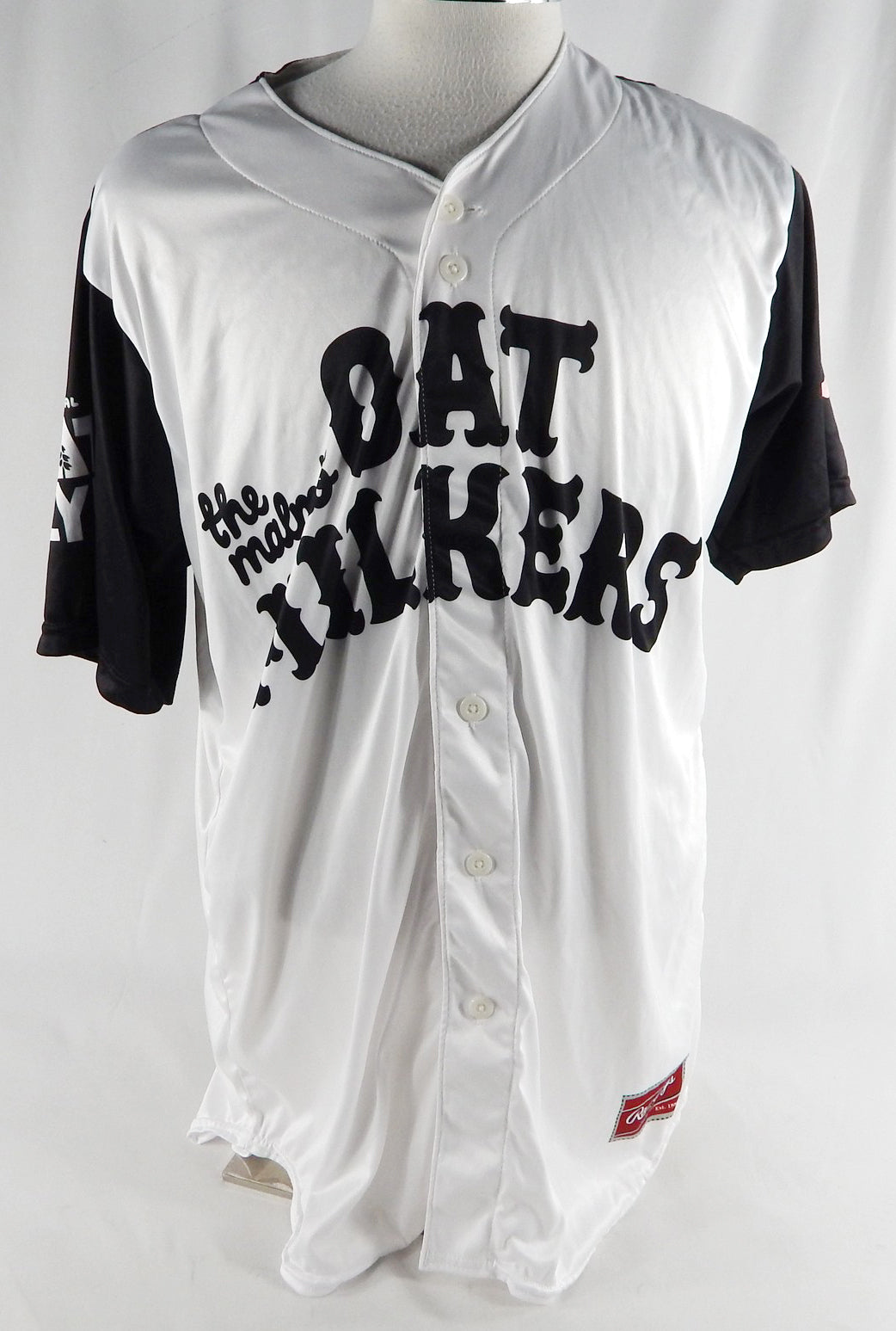2024 Jersey Shore BlueClaws Jack Dallas #40 Game Used White Jersey Malmo Oat 0