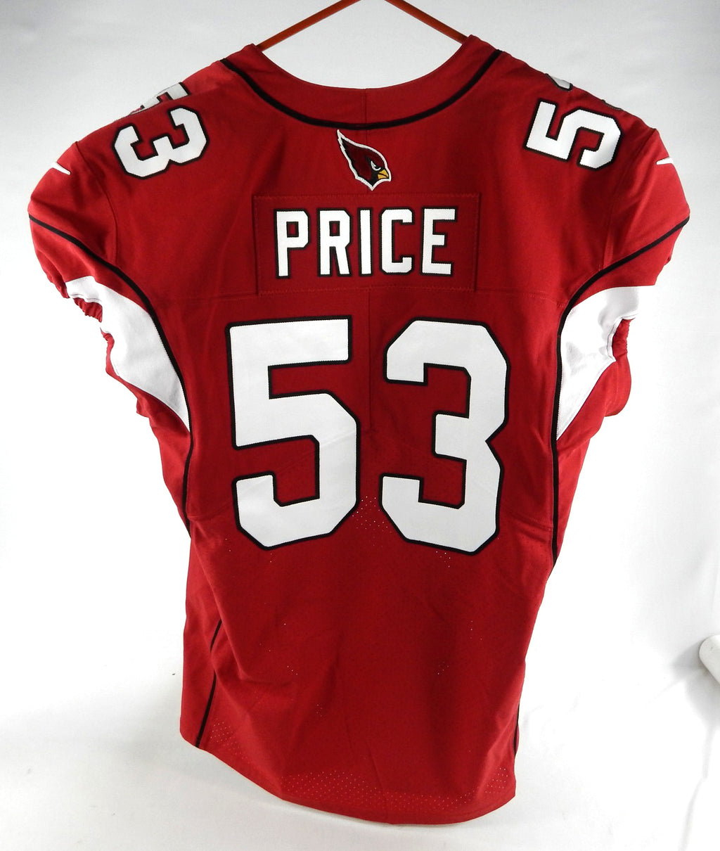 2021 Arizona Cardinals Billy Price #53 Game Issued Red Jersey 48 519 Pic2