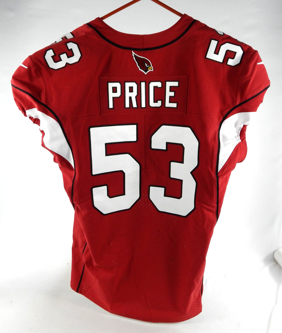 2021 Arizona Cardinals Billy Price #53 Game Issued Red Jersey 48 519 Pic2