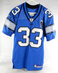 2003 Detroit Lions Marcus Thomas #33 Game Used Blue Jersey 75 Seasons Patch 46 9