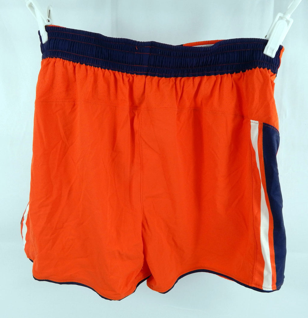2012-13 Auburn Tigers #32 Game Used Orange Basketball Shorts M 13 Pic2