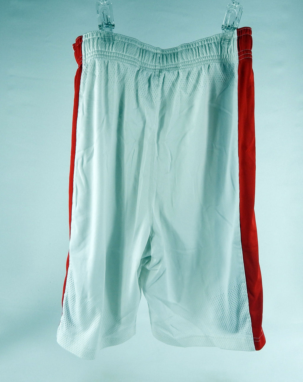2018-19 Detroit Pistons Game Used White Shorts 36+2 DP71620 Pic2