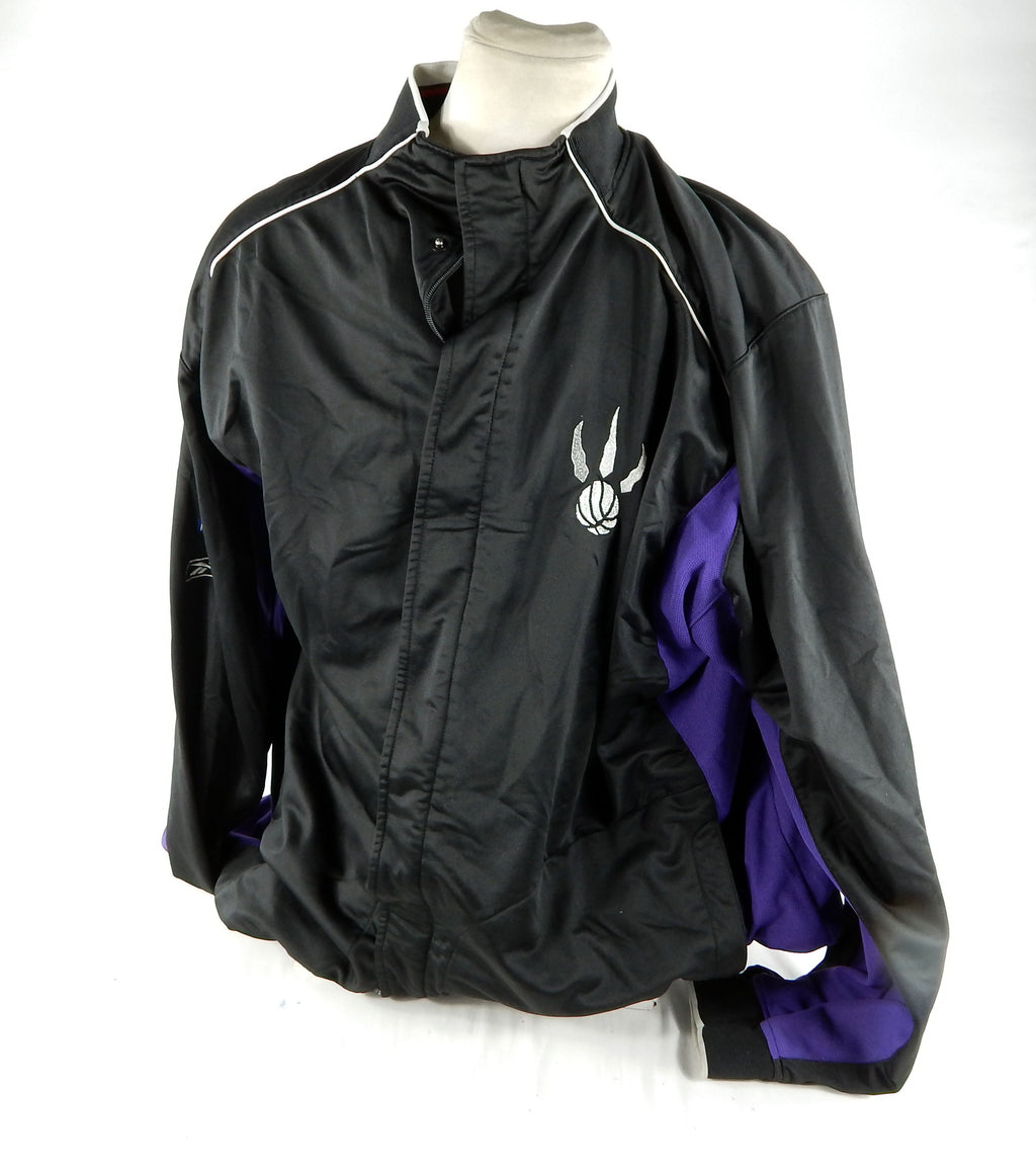 2004-05 Toronto Raptors Rafael Araujo #55 Game Used Black Warm Up Jacket 4XL 49