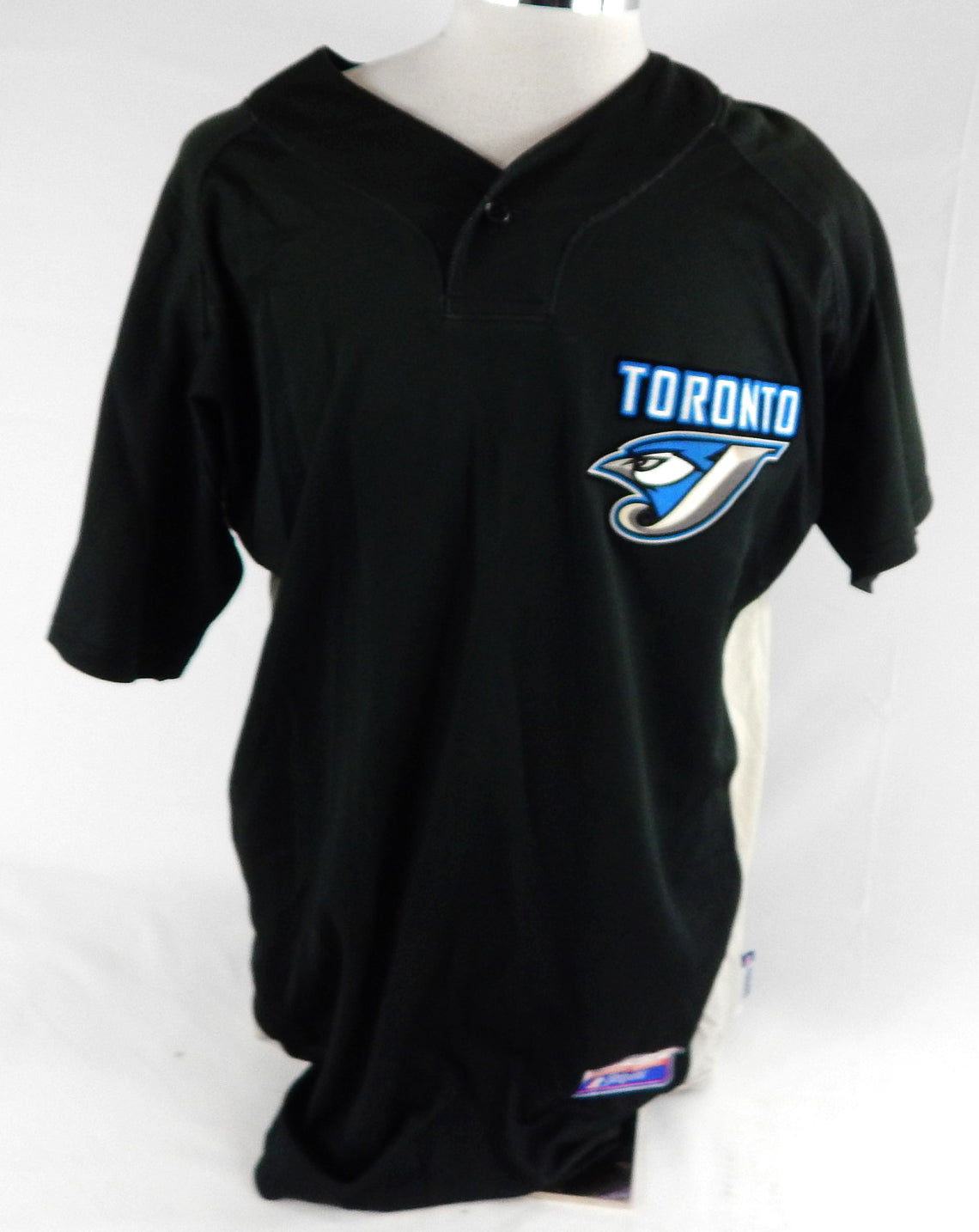 2007-10 Toronto Blue Jays #45 Game Used Black Jersey ST Batting Practice 46 711