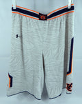 2014-15 Auburn Tigers #41 Game Used Grey Basketball Shorts XLT 415