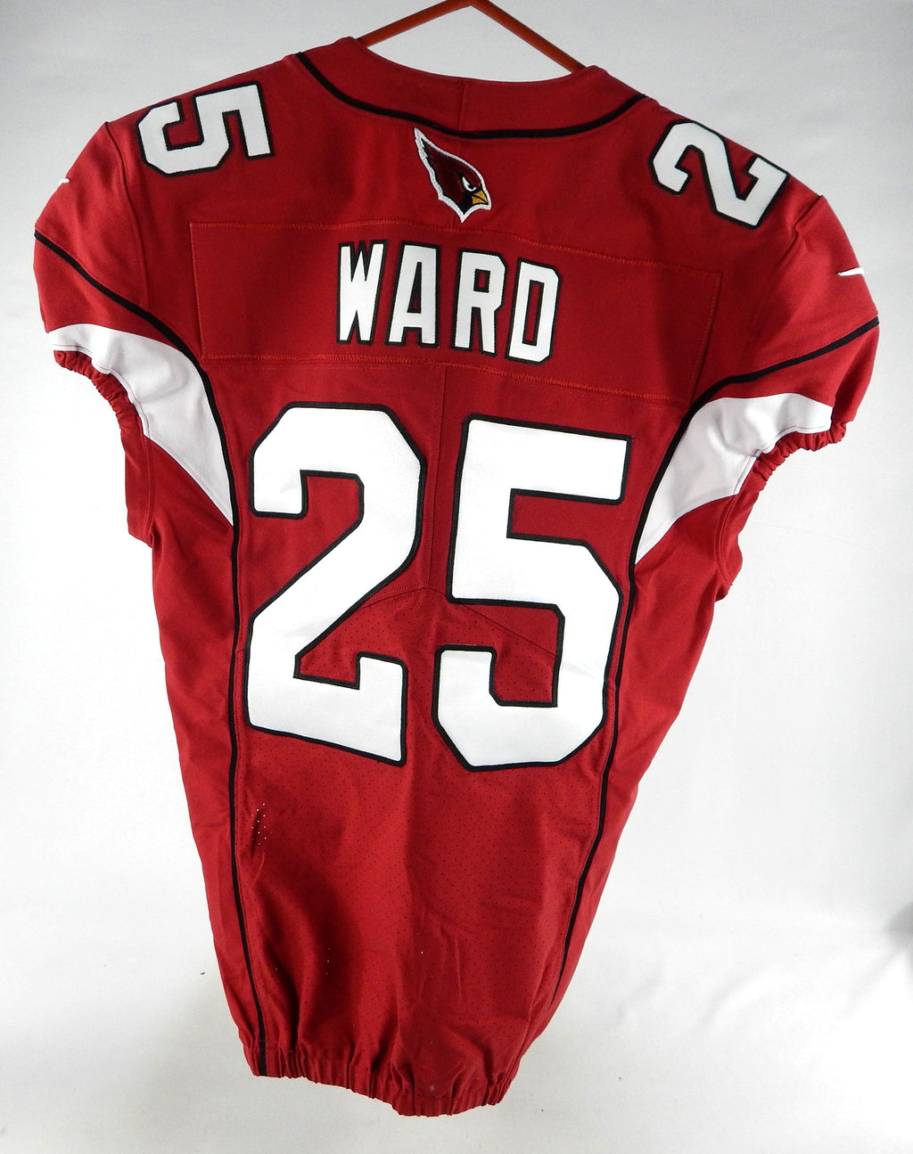 2020 Arizona Cardinals TJ Ward #25 Game Issued Red Jersey 40 523 Pic2