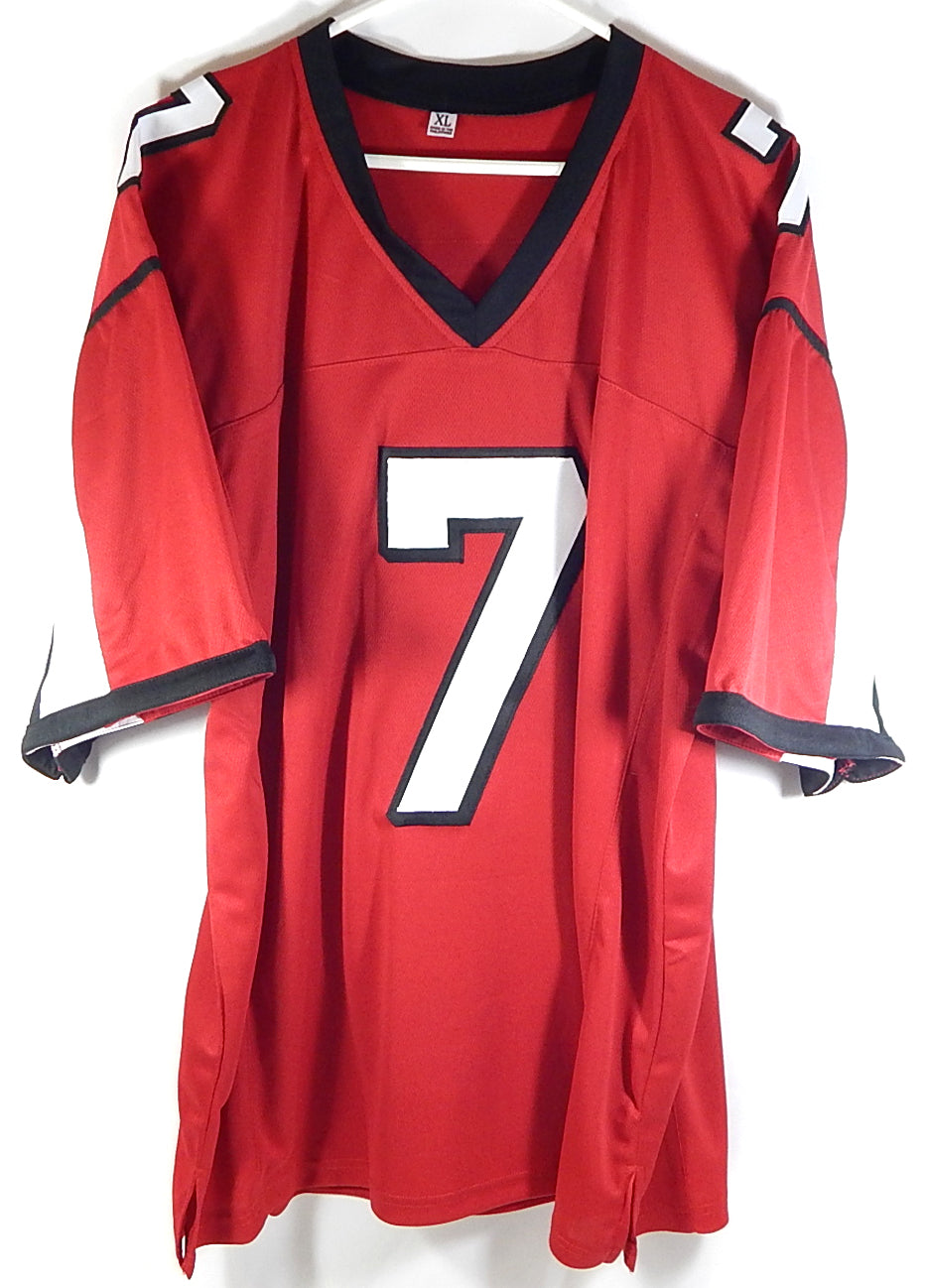 Michael Vick #7 Signed Atlanta Falcons Jersey Autograph Auto JSA COA Pic2