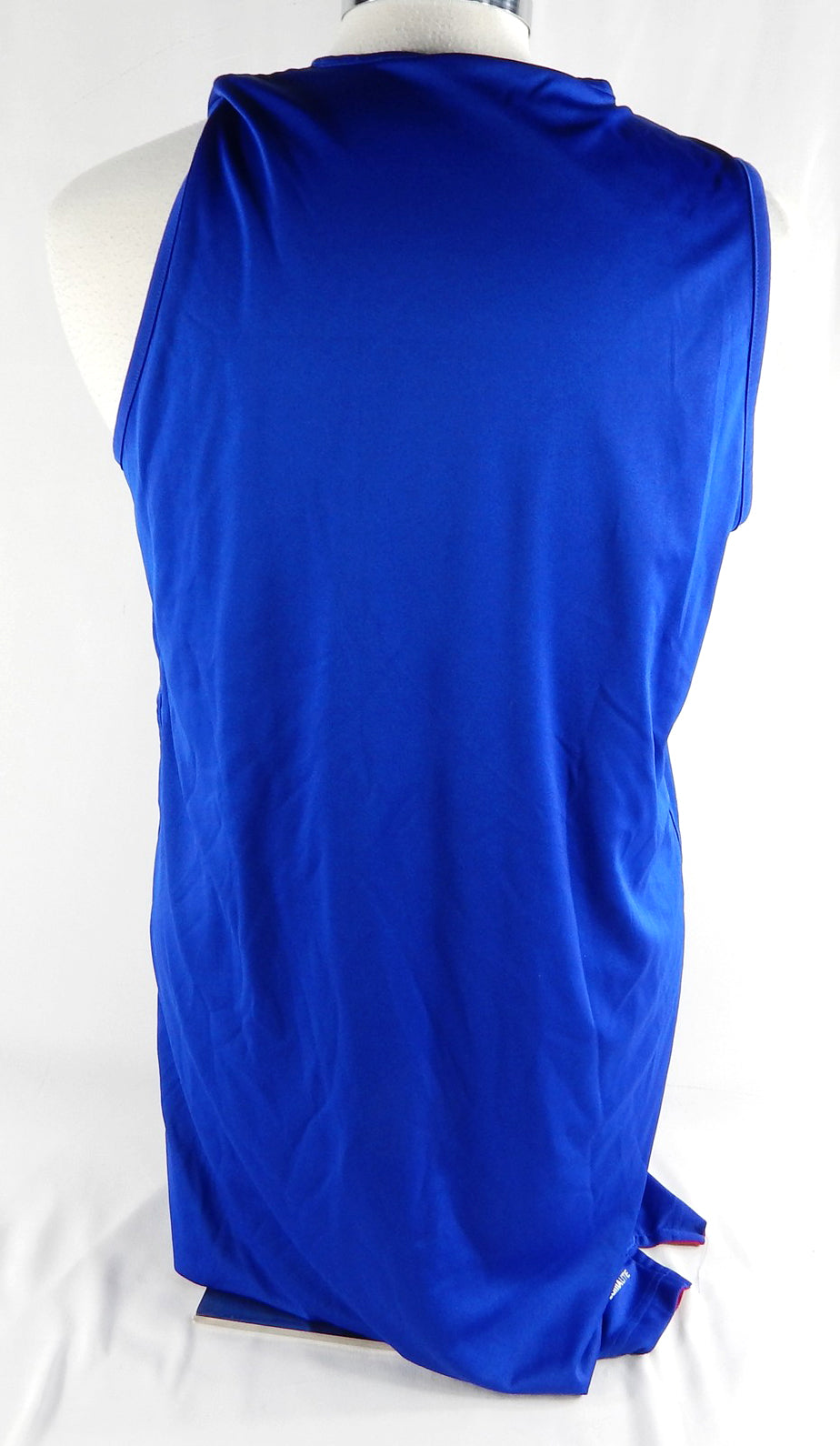 2011-12 Kansas Jayhawks Game Issued Pos Used Blue Practice Jersey Basketball L 5 Pic2