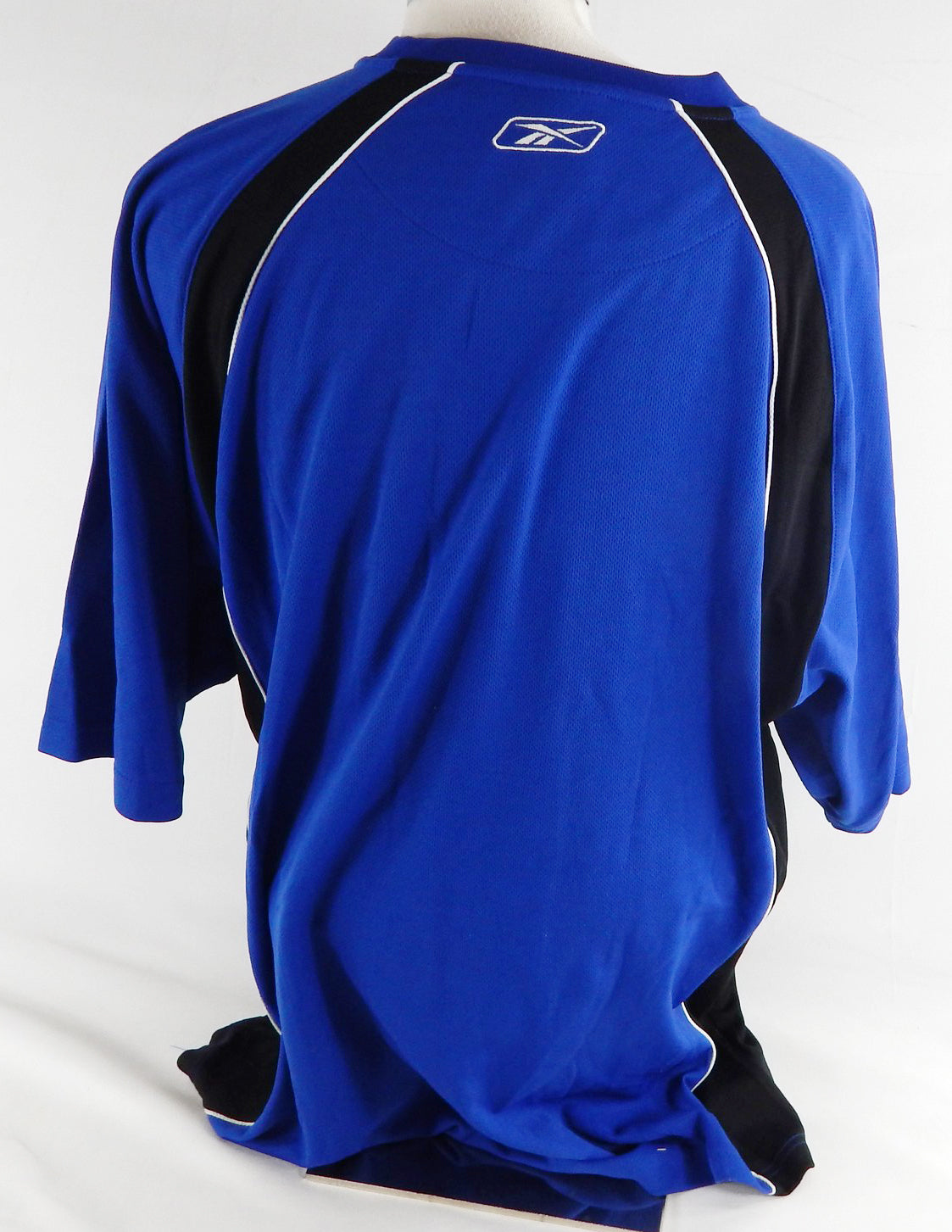 2002-06 Philadelphia 76ers Game Issued Blue Shooting Shirt XL 765 Pic2