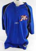 2002-06 Philadelphia 76ers Game Issued Blue Shooting Shirt XL 766
