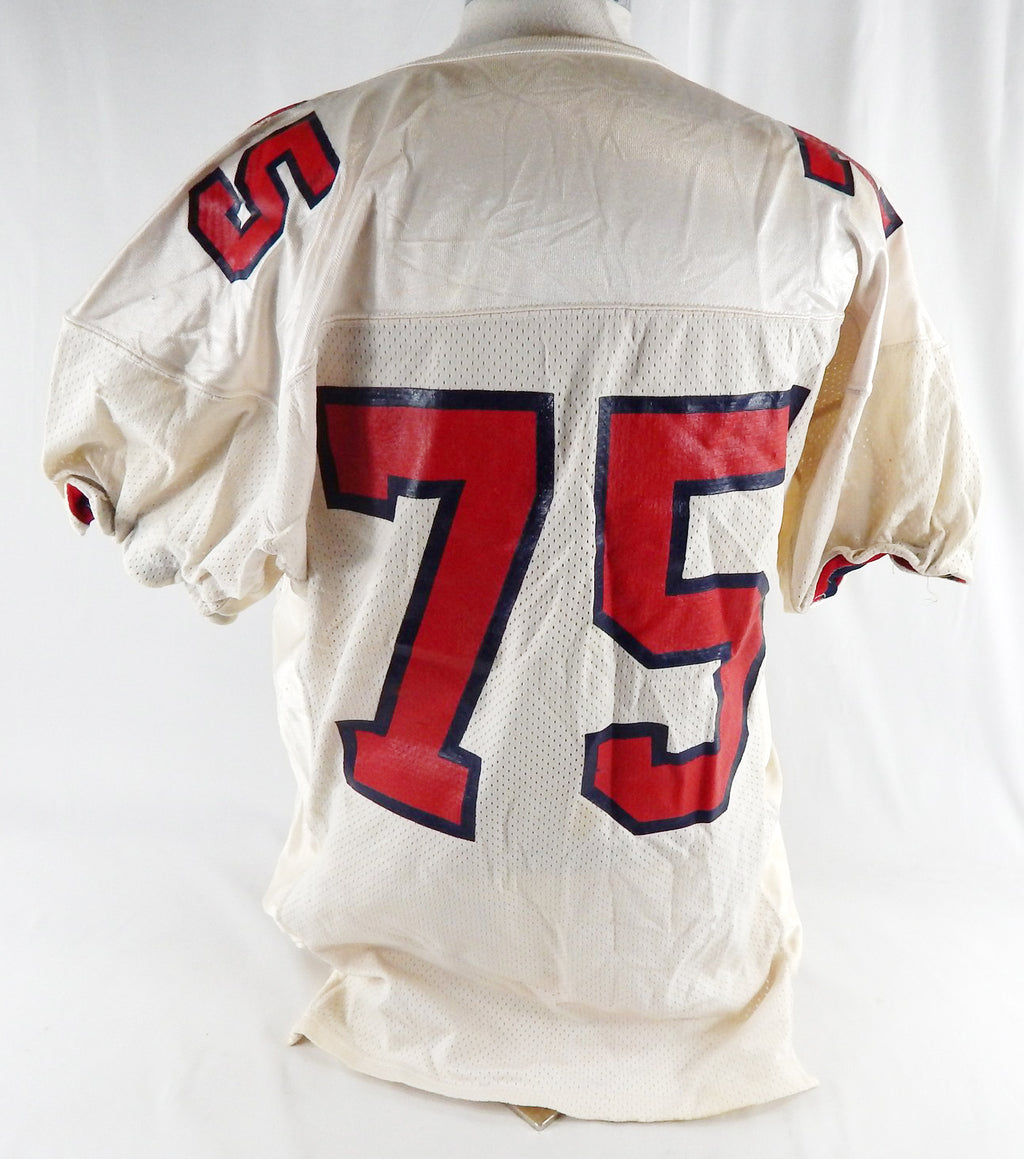 1990s Richmond Spiders #75 Game Used White Jersey Football 50 895 Pic2