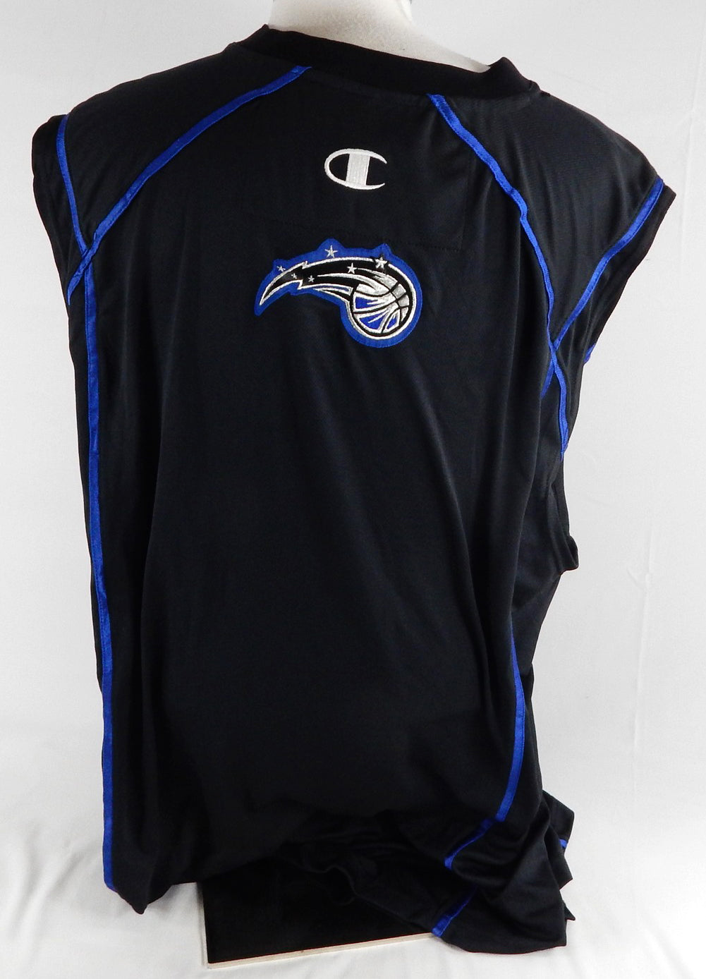 1990s Orlando Magic Game Issued Black Shooting Shirt XXL 802 Pic2