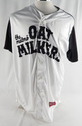 2024 Jersey Shore BlueClaws Gunner Mayer #25 Game Used White Jersey Malmo Oat 8