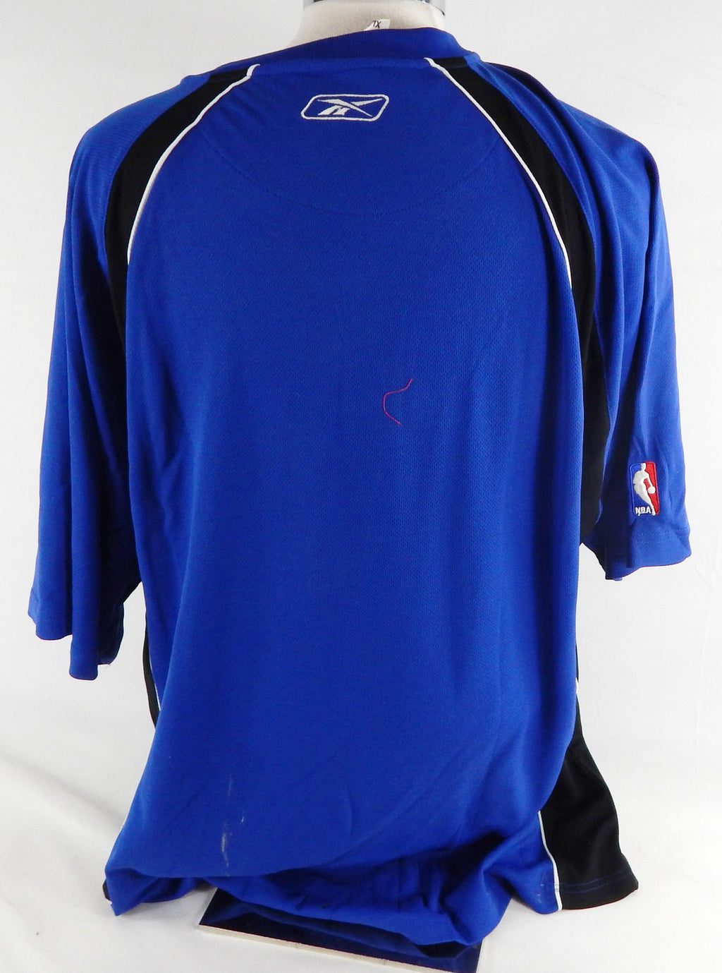 2002-06 Philadelphia 76ers Game Issued Blue Shooting Shirt XL 768 Pic2