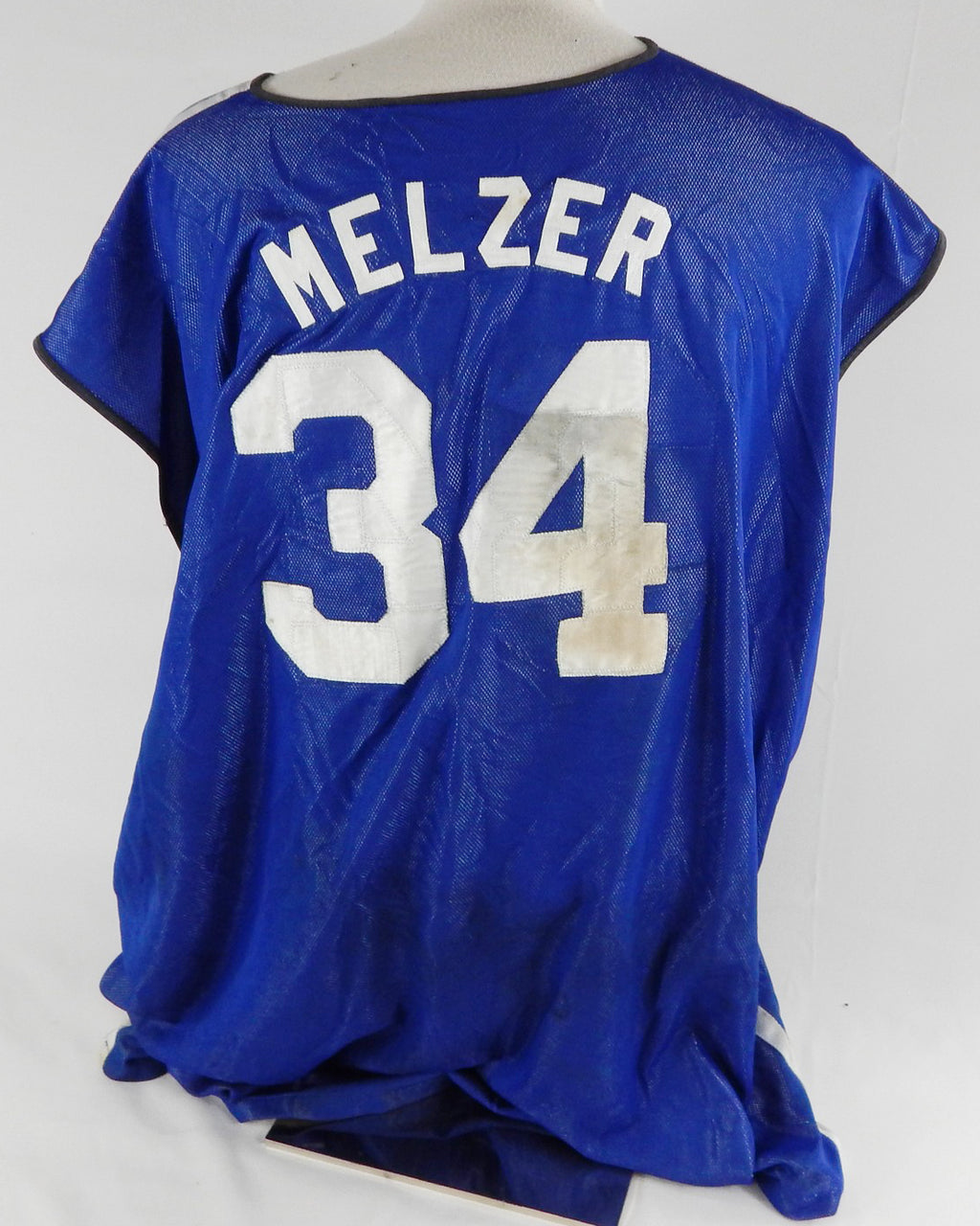 Orlando Magic Richard Melzer #34 Game Used Blue Practice Jersey 802 Pic2
