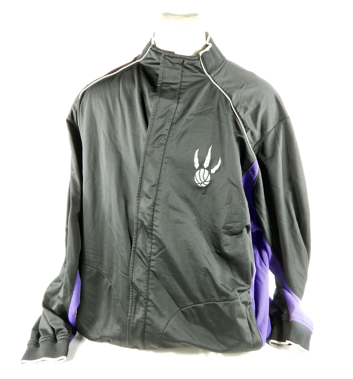 2004-05 Toronto Raptors #31 Game Used Black Warm Up Jacket 4XL DP70355