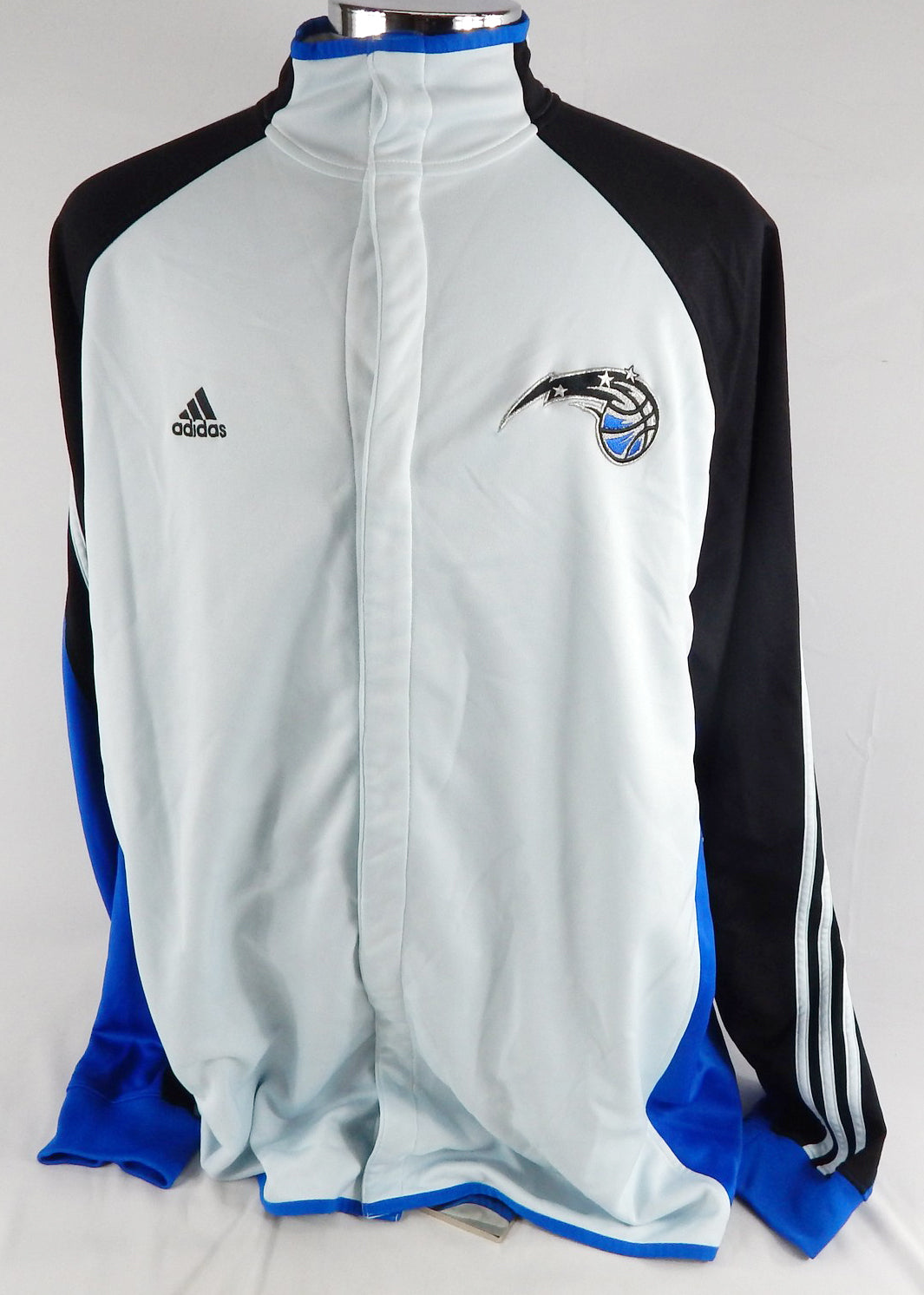 2009-10 Orlando Magic Rashard Lewis #9 Game Used White Warm Up Jacket 3XL 807