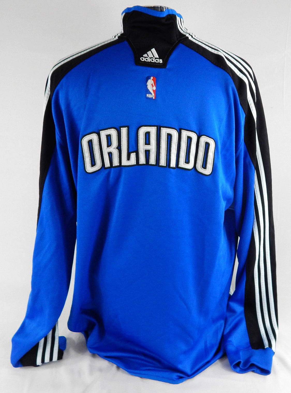2009-10 Orlando Magic Rashard Lewis #9 Game Used White Warm Up Jacket 3XL 807 Pic2