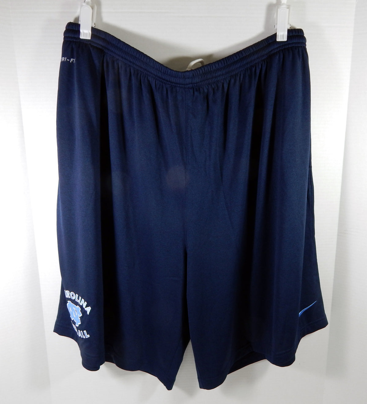 2013 North Carolina Tar Heels UNC Team Issued Navy Training Short Football 4XL 6