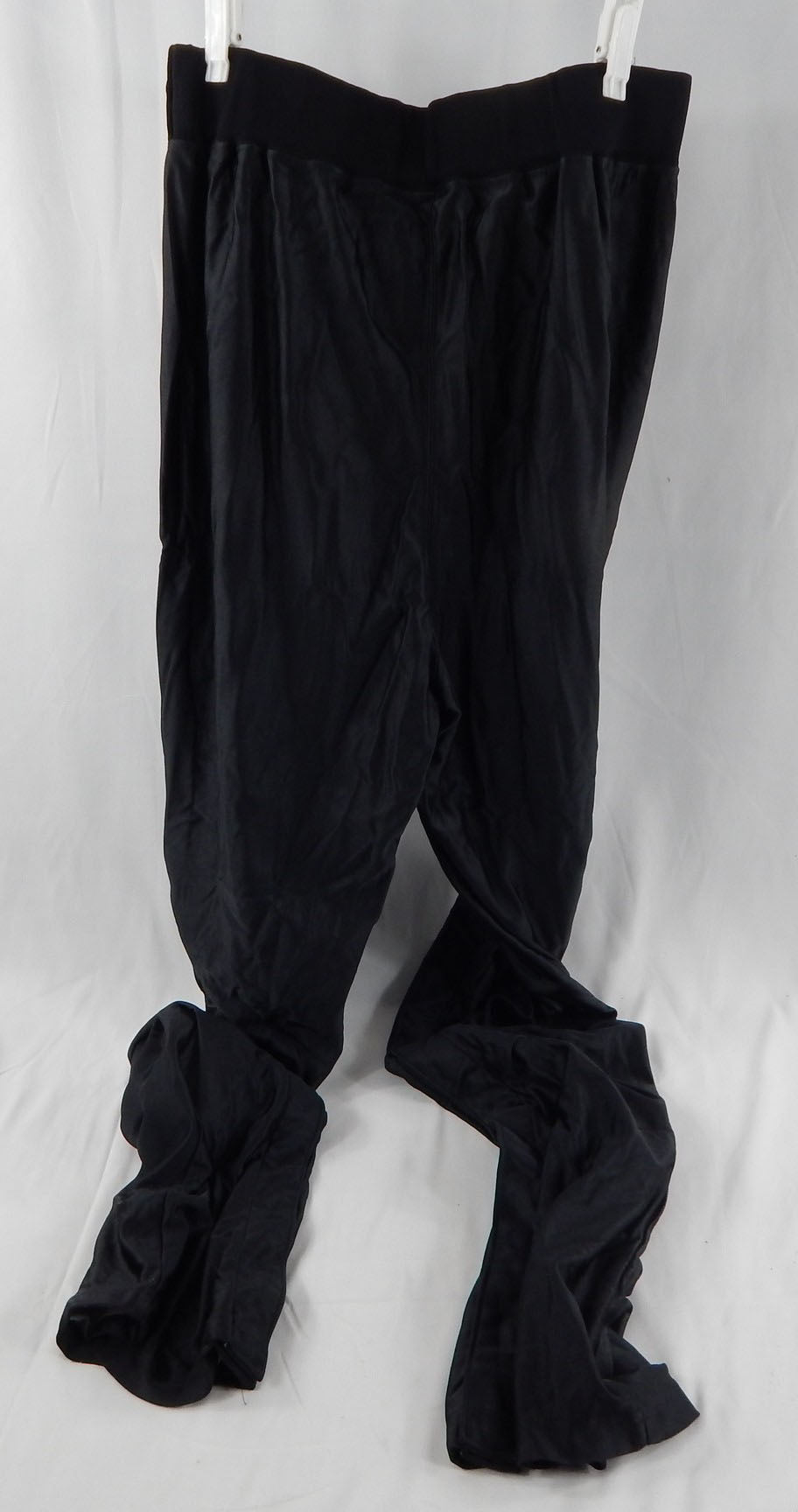 1990s Philadelphia 76ers #20 Game Used Black Warm Up Pants 40 997 Pic2