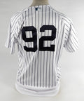 New York Yankees Matt Krook #92 Game Issued White Jersey 46 DP73914