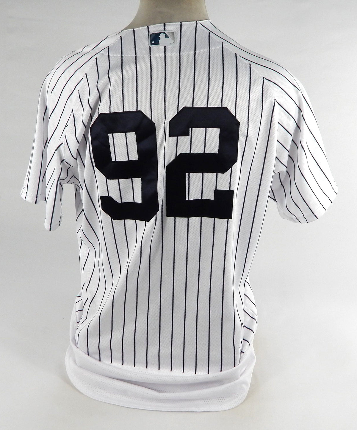 New York Yankees Matt Krook #92 Game Issued White Jersey 46 DP73914