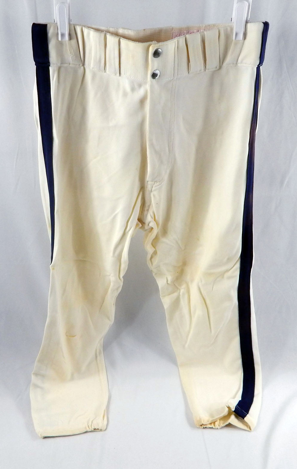 1993 Houston Astros Mike Brumley #4 Game Used Cream Baseball Pants DP112799