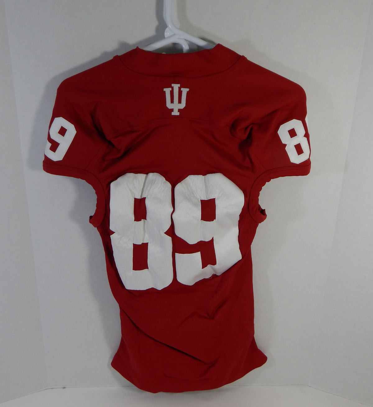 Indiana Hoosiers #89 Game Used Red Jersey Nameplate Removed M DP14057 Pic2