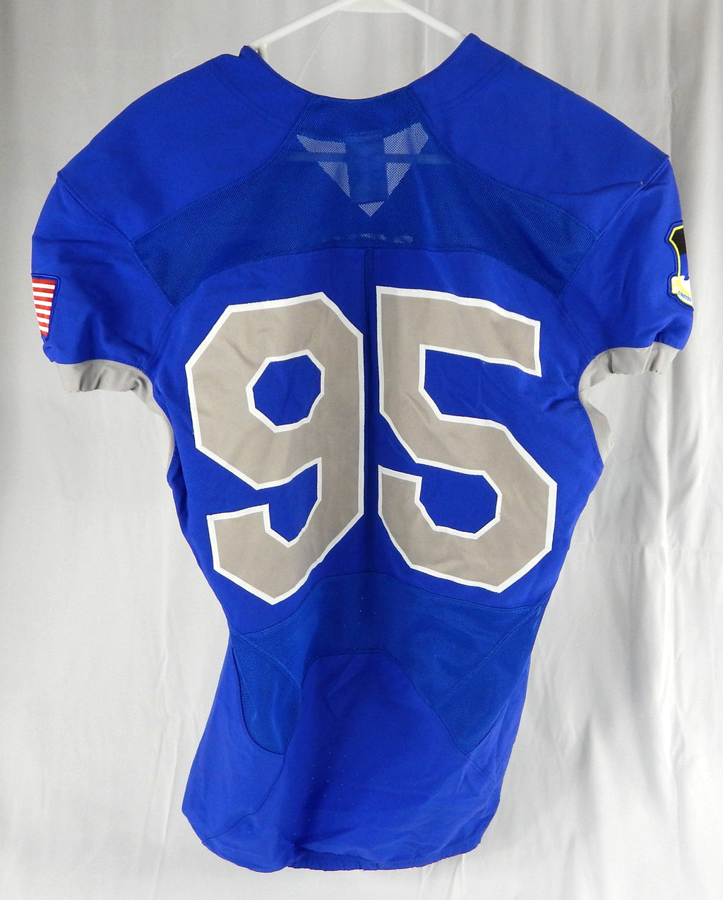 Air Force Falcons #95 Game Used Blue Jersey Football M 014 Pic2