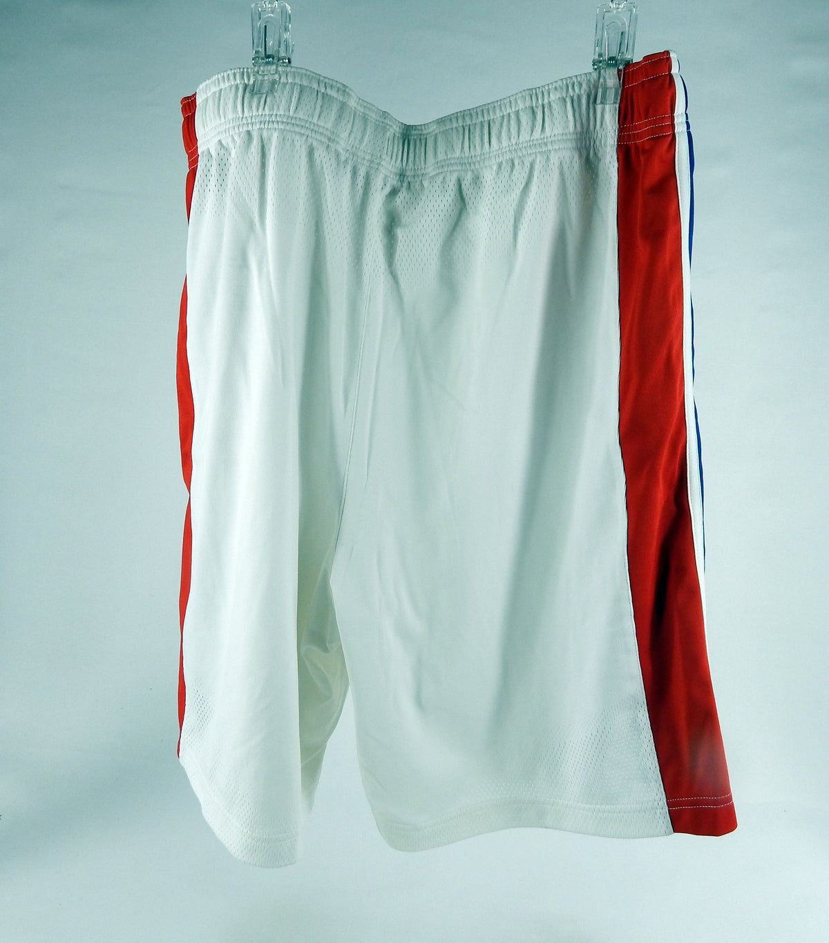 2019-20 Detroit Pistons #8 Game Used White Shorts 42 DP71631 Pic2
