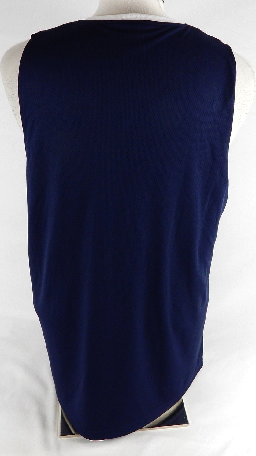 2025-26 Detroit Pistons Game Issued Navy Practice Jersey Tigers Playoffs L 272 Pic2