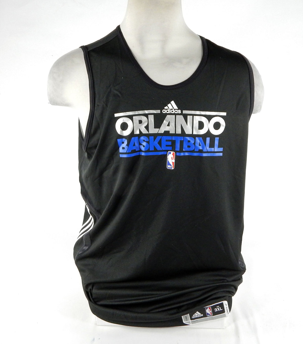 Orlando Magic Game Issued Black Practice Jersey 3XL+2 DP70360