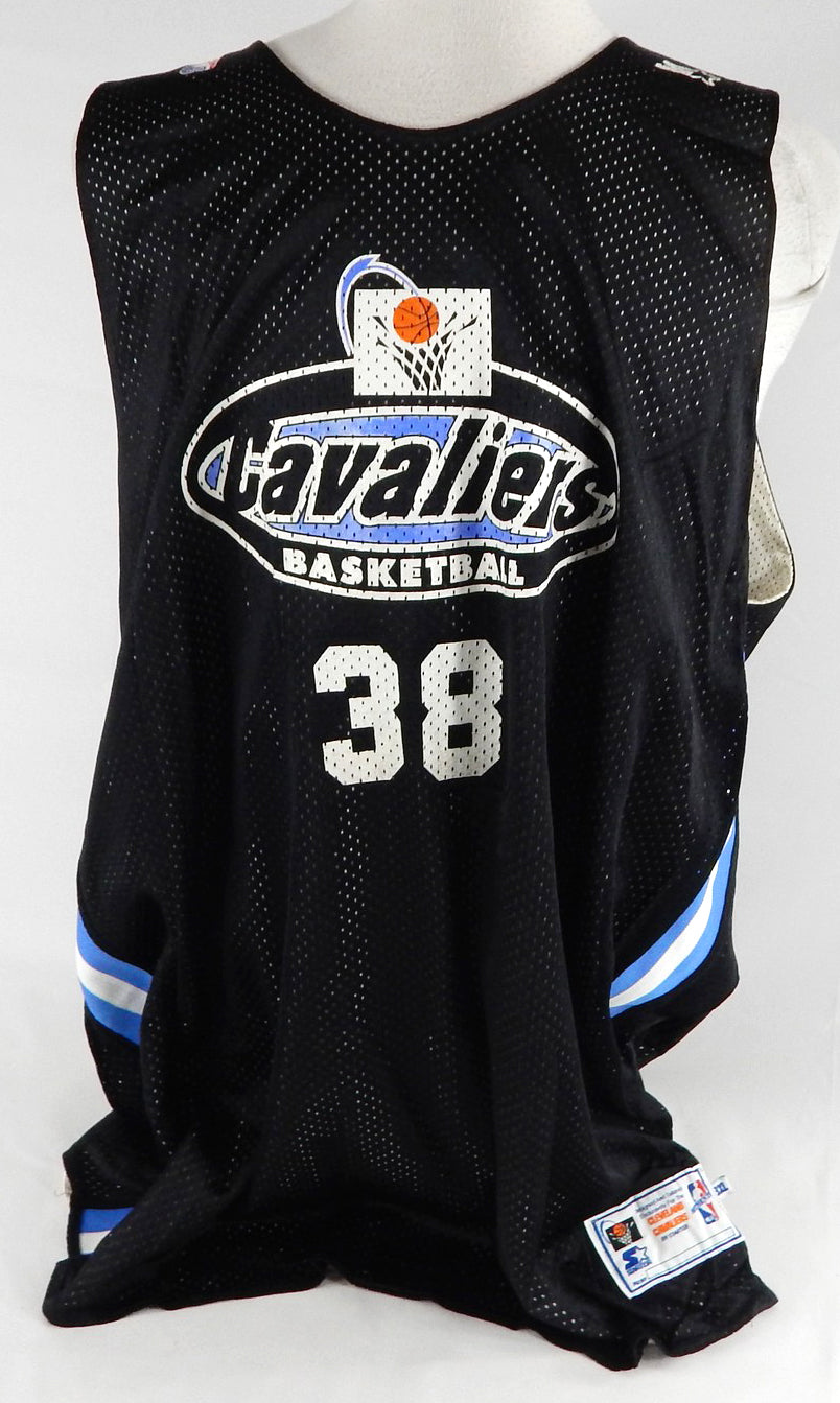 1997-99 Cleveland Cavaliers #38 Game Issued Black Practice Jersey 3XL 807 Pic2