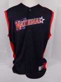 2019 National League Blank Game Issued Navy Jersey Vest All Star Game 54 804