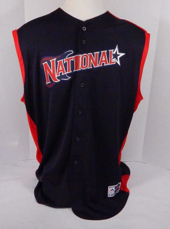 2019 National League Blank Game Issued Navy Jersey Vest All Star Game 54 804