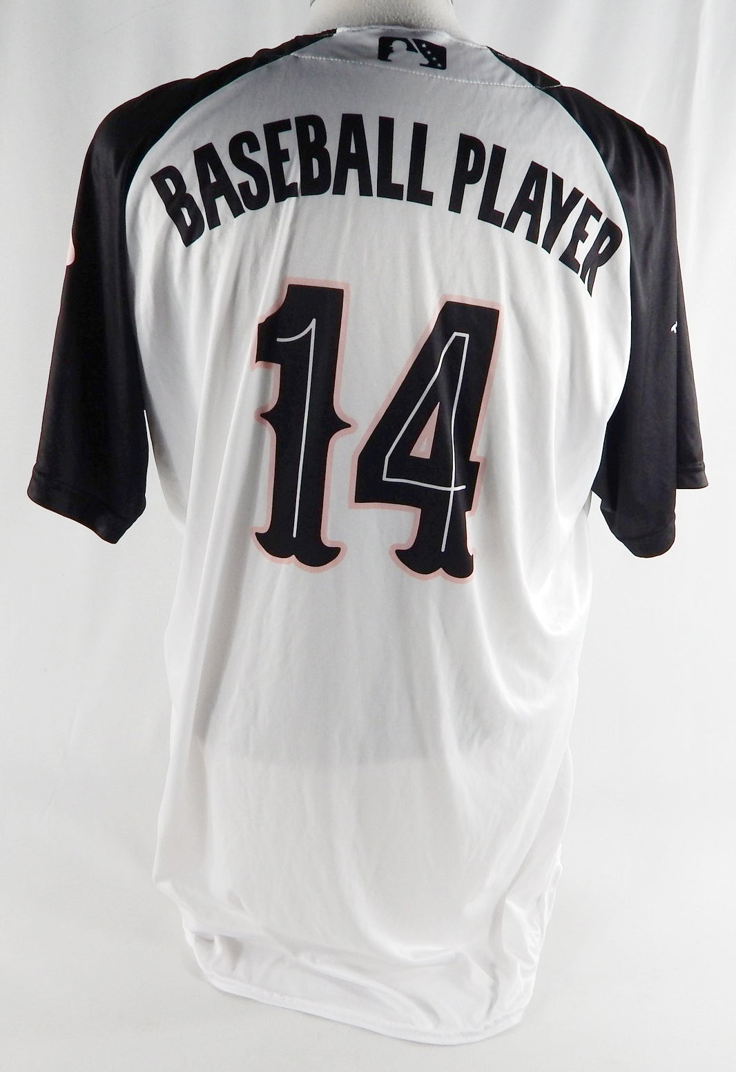 2024 Jersey Shore BlueClaws Troy Schreffler #14 Game Used White Jersey Malmo Oat Pic2
