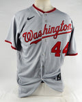 2023 Washington Nationals Nomar Mazara #44 Game Issued Grey Jersey 46 140